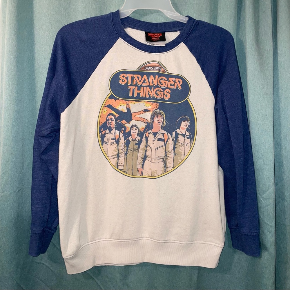 Large “Stranger Things” Graphic Sweatshirt